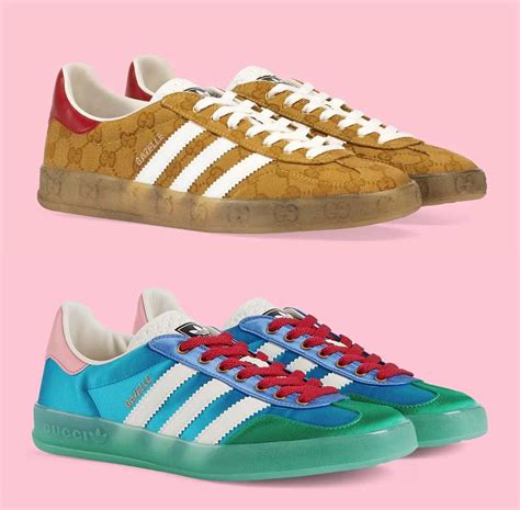 gucci and adidas sneakers|gucci adidas collab sneakers.